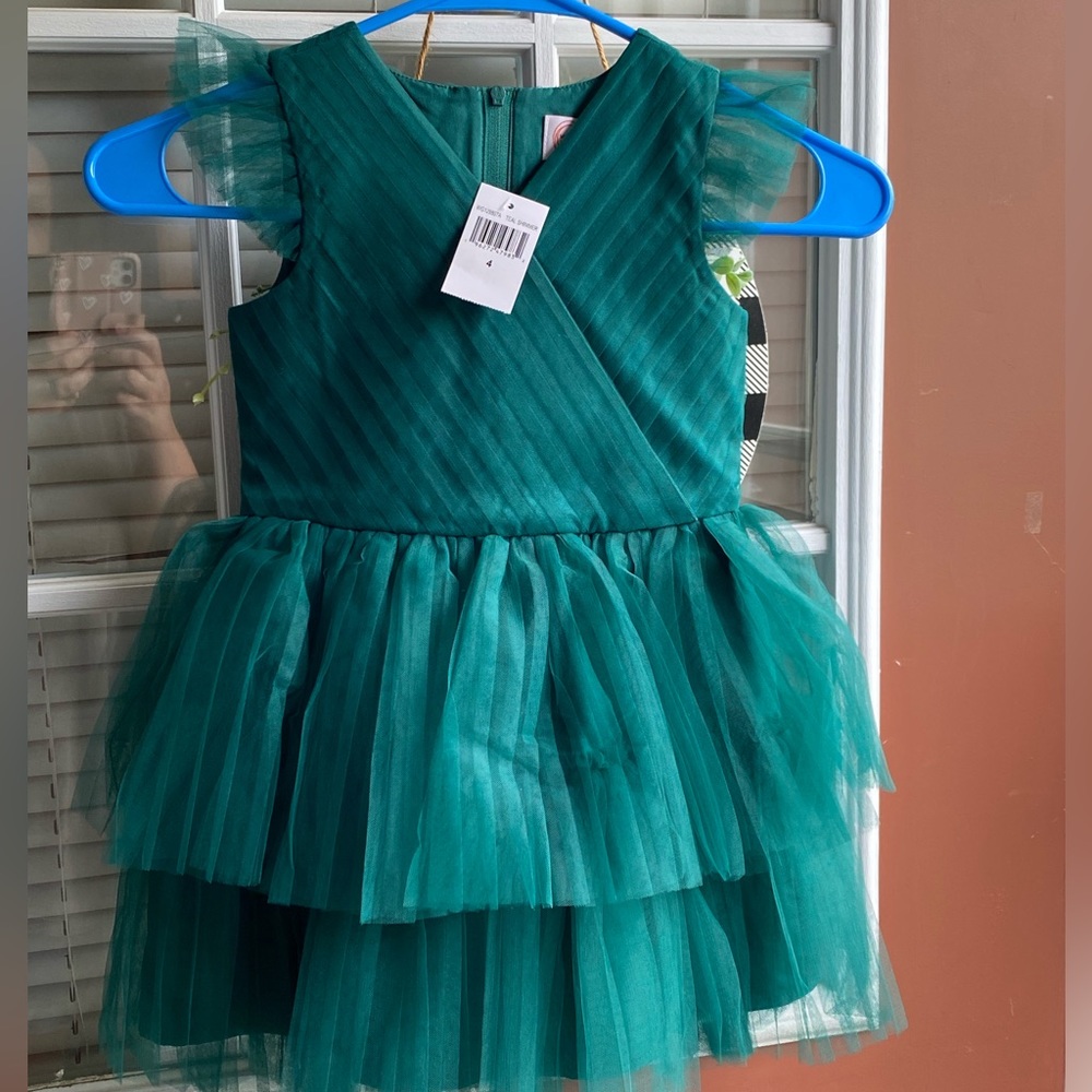 Beautiful Teal Little Girl’s Dress